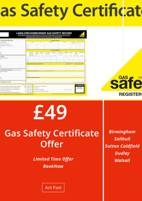 Gas Safety Certificate Offer